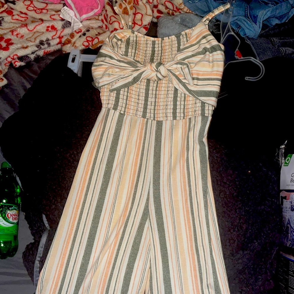 Woman’s one piece flare pant summer set